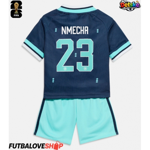 Dres Nemecko Felix Nmecha #23 Preč pre deti MS 2026 Krátky Rukáv (+ trenírky)